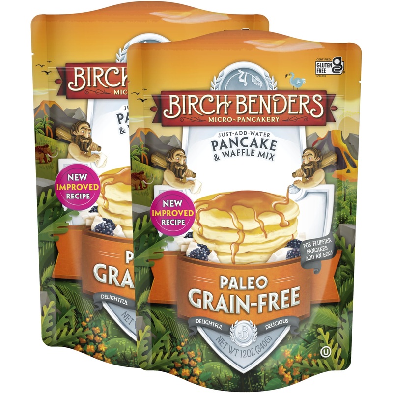 Birch Benders Paleo Pancake And Waffle Mix, 12 Oz (Pack Of 2)