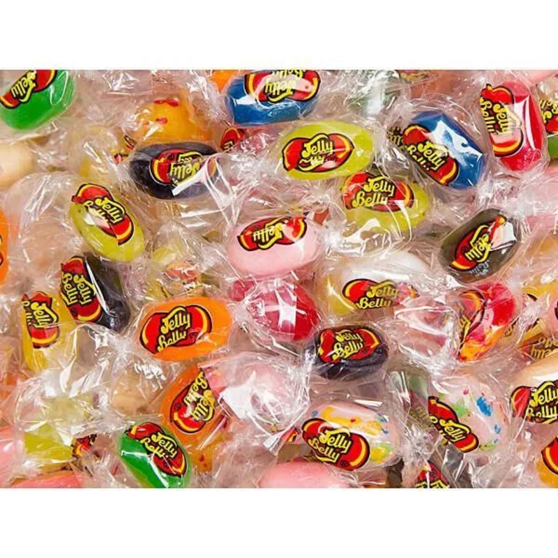 Jelly Belly 20 Flavors Jelly Beans – Wrapped: 5LB Case