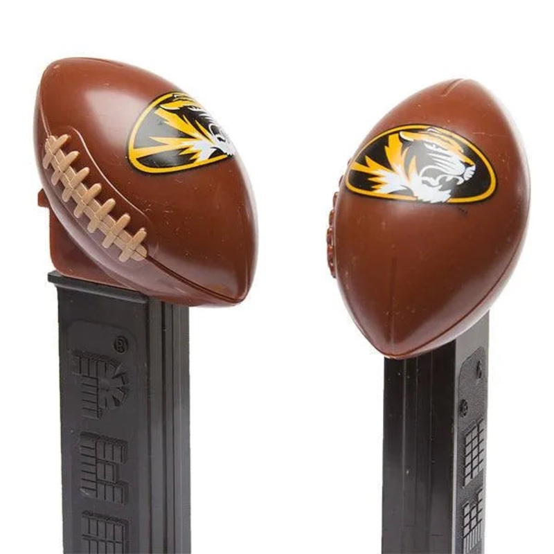 NCAA College Football PEZ Candy Packs – Missouri: 12-Piece Box