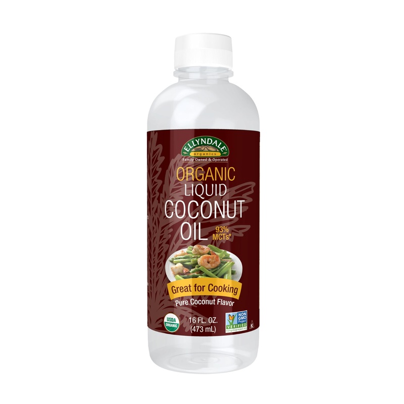 Now Foods, Liquid Coconut Cooking Oil, Pure Coconut Flavor, No Trans Fats, Certified Non-Gmo 16-Ounce