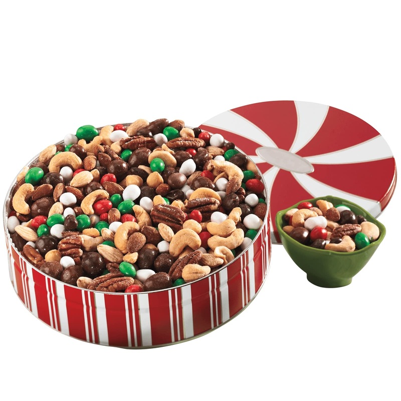 The Swiss Colony Ultimate Snack Mix – Sweet And Salty Variety Bridge Mix With Candy Coated Peanuts
