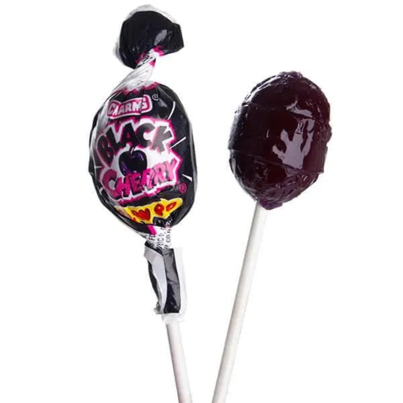 Charms Blow Pops – Black Cherry: 48-Piece Box