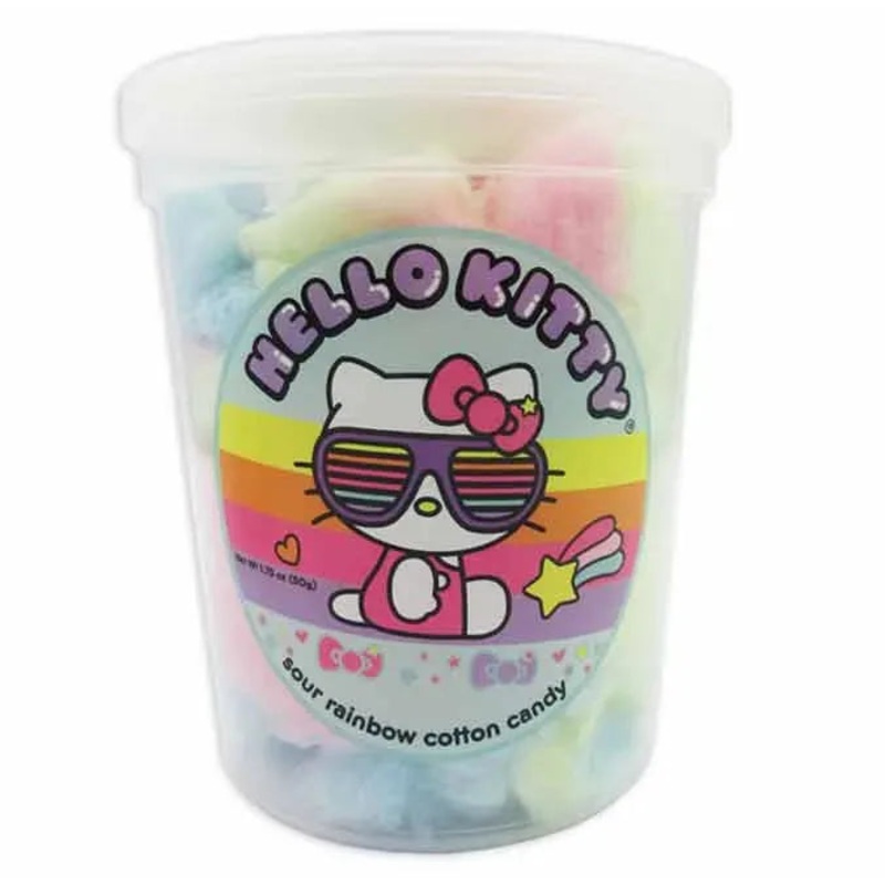 Chocolate Storybook Cotton Candy – Hello Kitty Sour Rainbow: 12-Piece Case