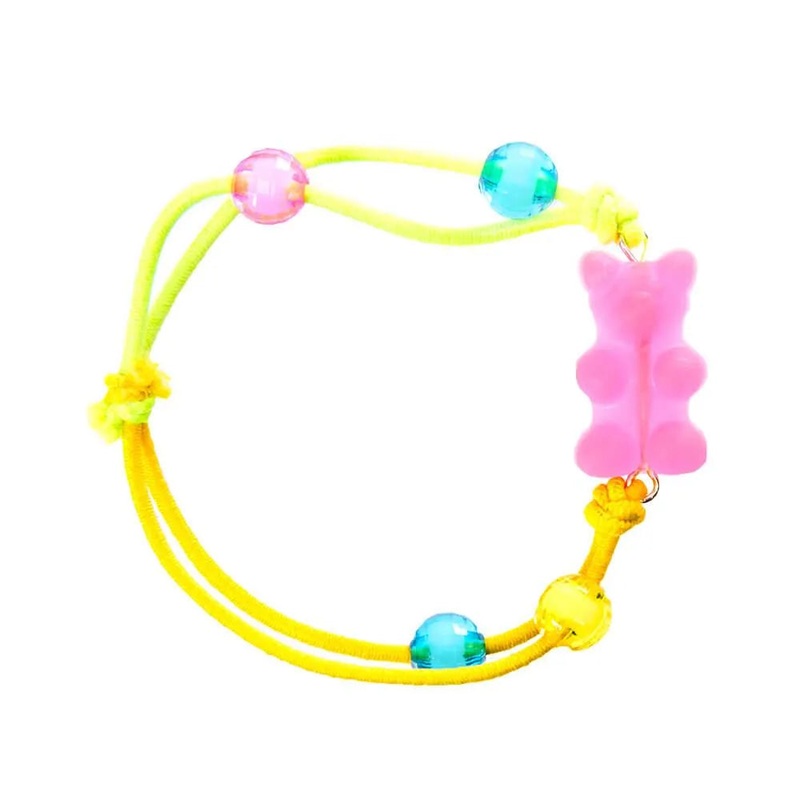 Gummy Bear Elastic Bracelet – Pink