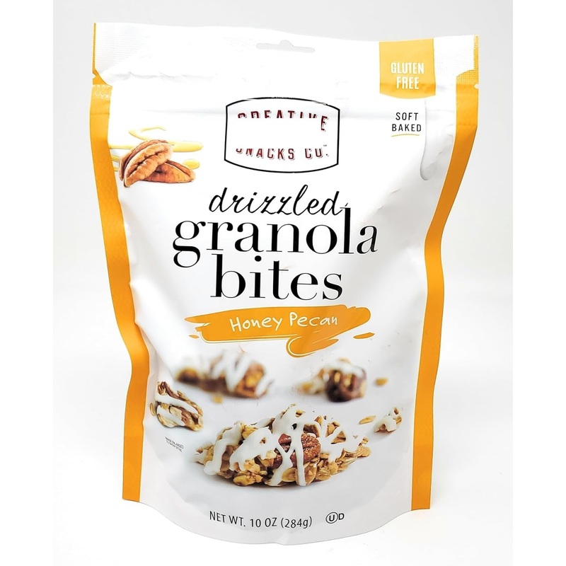 Honey Pecan Drizzled Granola Bites, Gluten Free, Soft Baked, 10Oz/284G (Pack Of 1)
