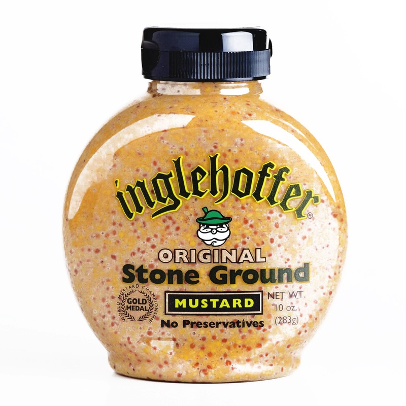 Inglehoffer Stone Ground Mustard 10 Oz Each (1 Item Per Order, Not Per Case)