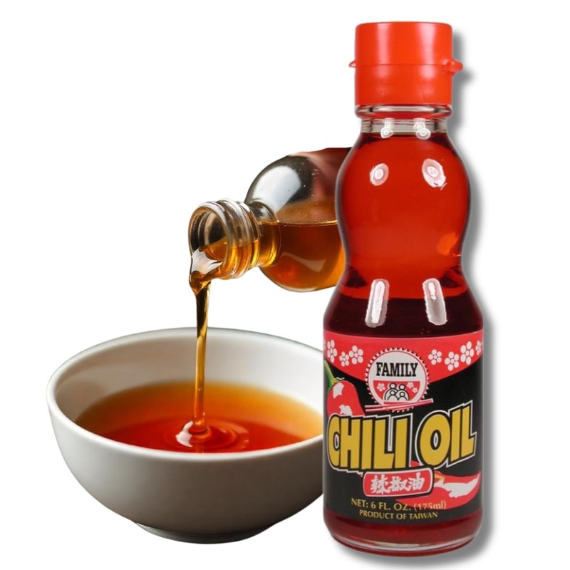 Japanese Spicy Chili Oil (La-Yu) – 6 Oz | Made With Pure Soybean Oil & Chili Extracts | No Sugar, No Additives | Umami-Rich, Per