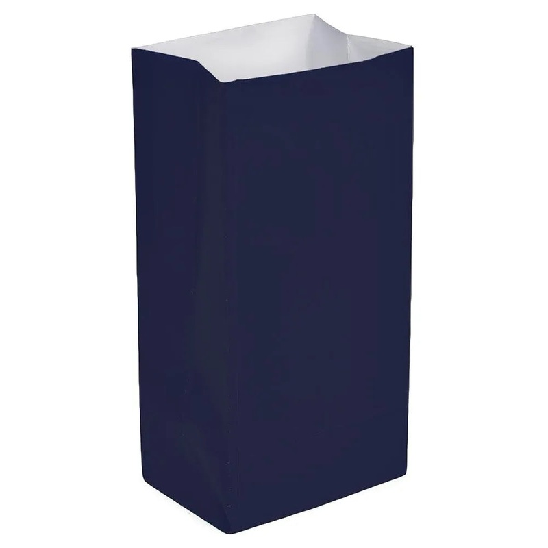 Mini Candy Treat Bags – Navy Blue: 24-Piece Bag