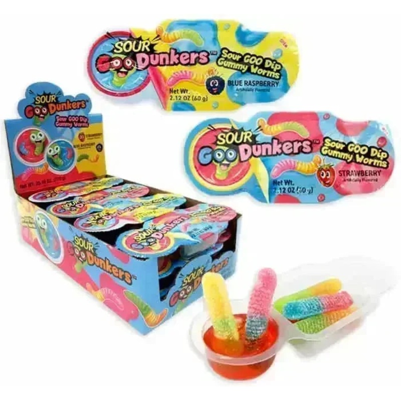 Sour Goo Dunkers: 12-Piece Display
