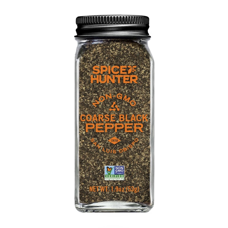 Spice Hunter Black Pepper, Course, 1.9 Ounce (Pack Of 6)