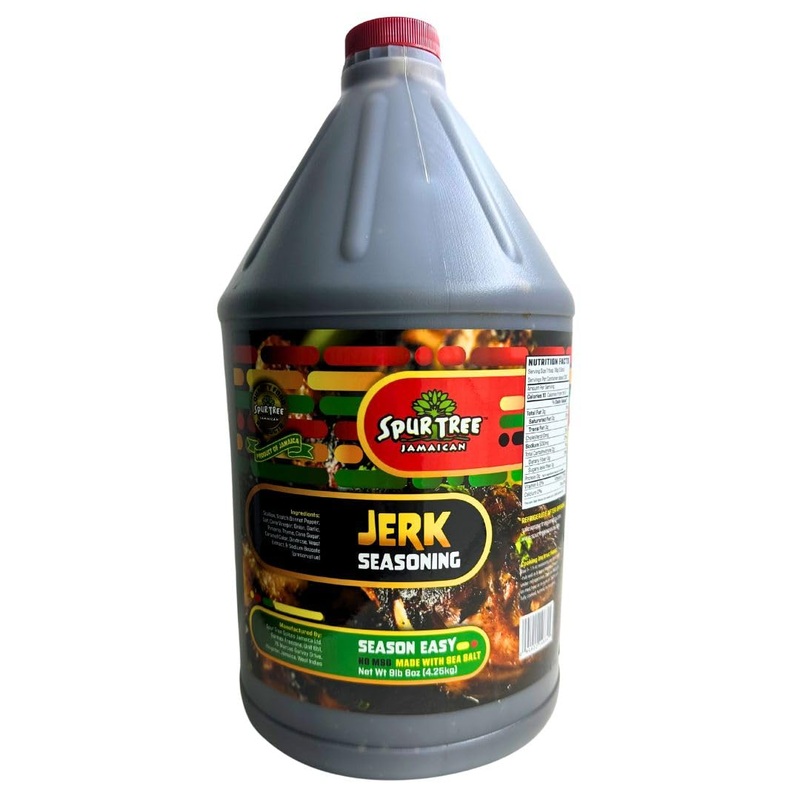 Spur Tree Jamaican Jerk Seasoning – Authentic Caribbean Jerk Seasoning – Jerk Sauce With All-Natural And Fresh Ingredients – Jer