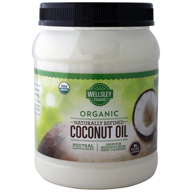 Wellsley Farms Organic Naturally Refined Coconut Oil, 56 Oz.