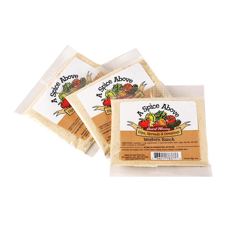 A Spice Above Dip Mix – Western Ranch | Refreshing & Creamy Ranch Herb Dip | Perfect For Easy Cooking, Dips, Spreads & Recipes |