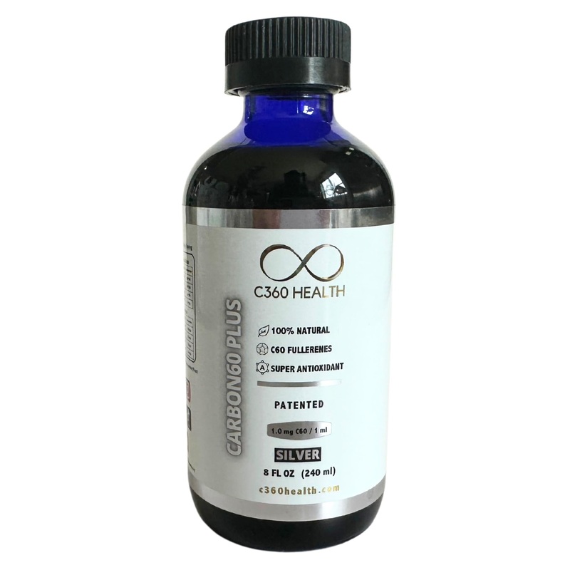 Carbon60 Plus Regular Strength 8Oz. Has 20Mg More Carbon 60 Per 100Ml Than Most Competitors. Carbon 60, Cold Pressed Extra Virgi