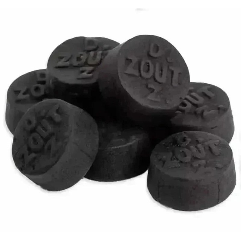 Gustaf’s Double Salt Black Licorice Buttons: 3KG Bag
