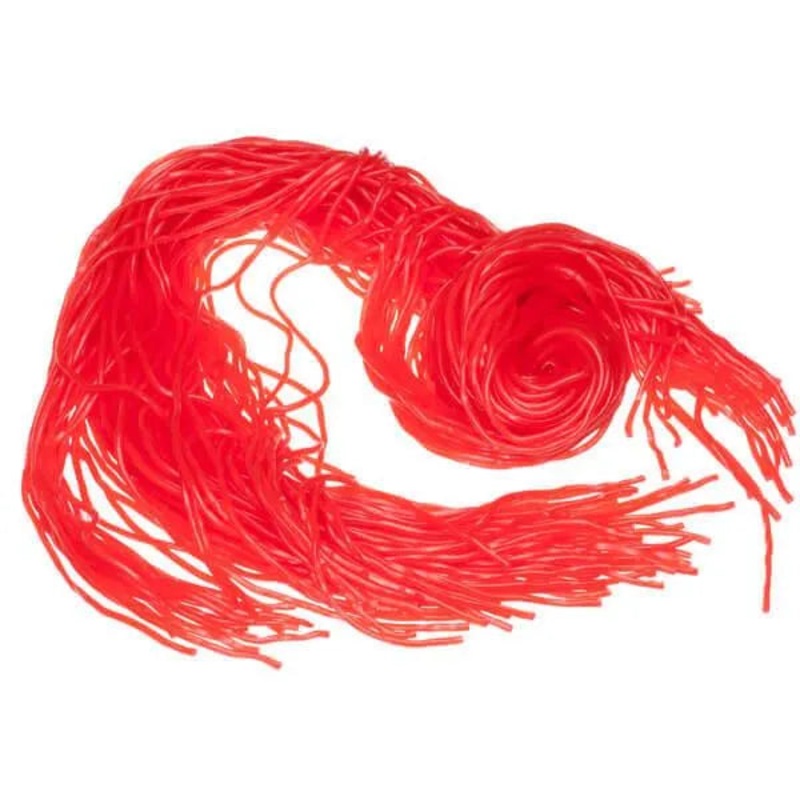 Gustaf’s Red Licorice Laces Candy: 2LB Bag