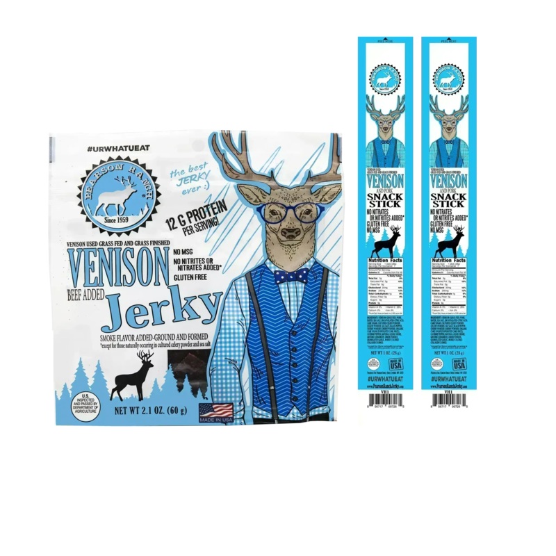 Pearson Ranch Jerky Greenhorn Sampler – Venison