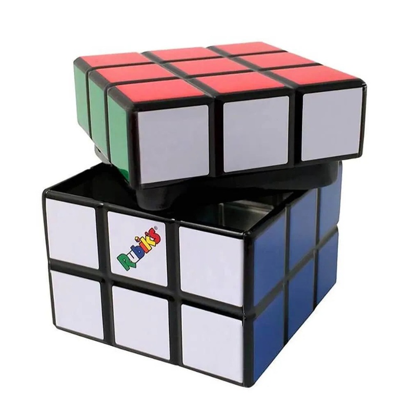 Rubiks Candy Cube Tins: 12-Piece Box