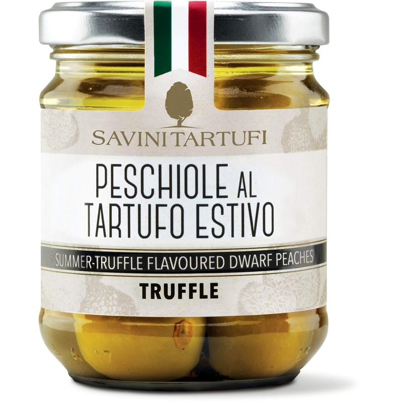 Savini Tartufi Dwarf Peaches With Truffle, 6.35 Ounce