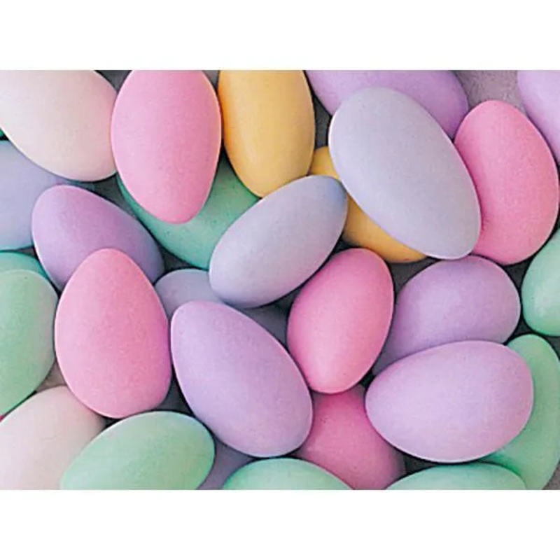 Sconza Jordan Almonds – Assorted Pastels: 10LB Case
