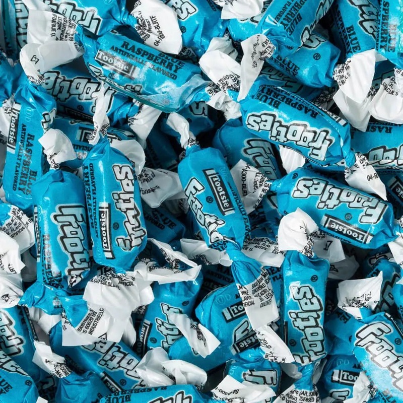 Tootsie Roll Frooties Candy – Blue Raspberry: 360-Piece Bag