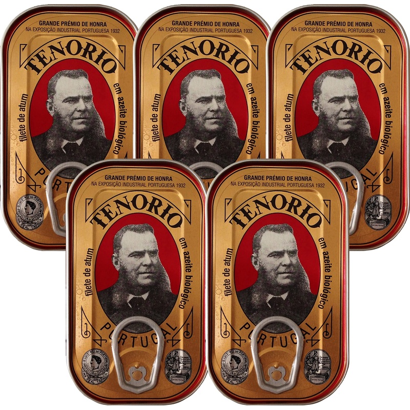 5 X Tenorio Tuna Fillet In Bio Olive Oil – Portugal