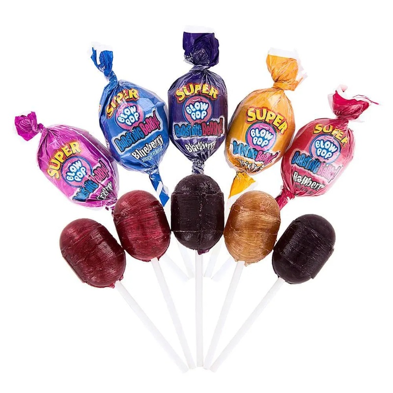 Charms Super Blow Pops – Bursting Berry: 72-Piece Set