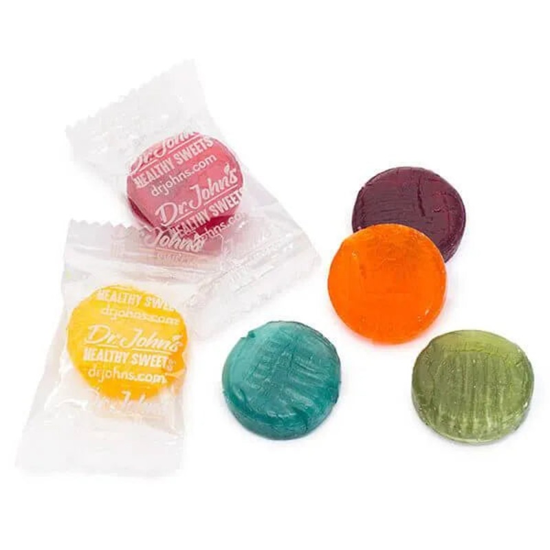 Dr. John’s Sugar Free Hard Candy Fruit Drops: 1LB Bag