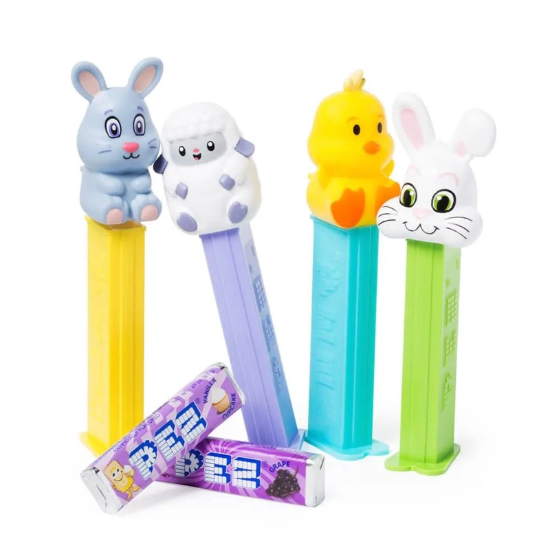 Easter PEZ Candy Packs: 12-Piece Display