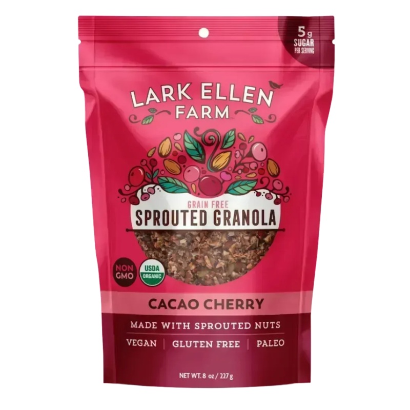 Lark Ellen Farm Cacao Cherry  Sprouted Granola (Grainfree)