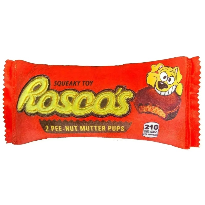 Lulubelle’s Power Plush Rosco’s Pee-Nut Mutter Pups Dog Toy