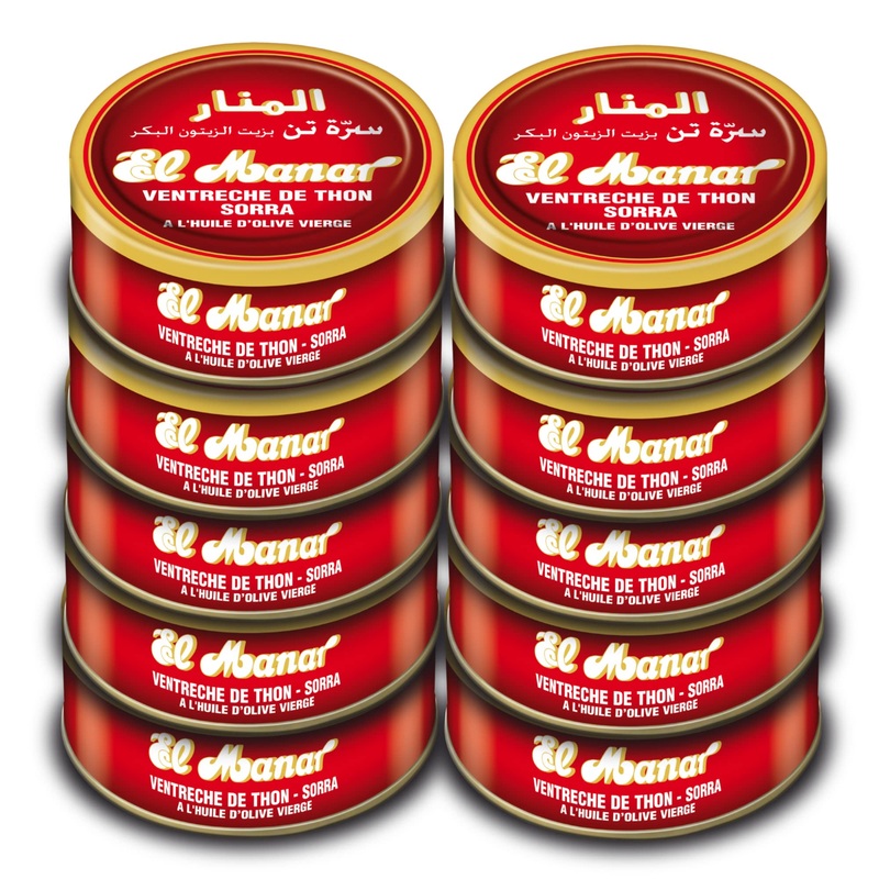 Mediterranean Blufin Tuna Vantresca In Virgin Olive Oil 160G (Pack Of 10)