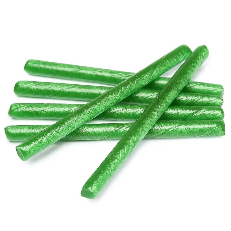 Old Fashioned Hard Candy Sticks – Sour Apple: 80-Piece Box