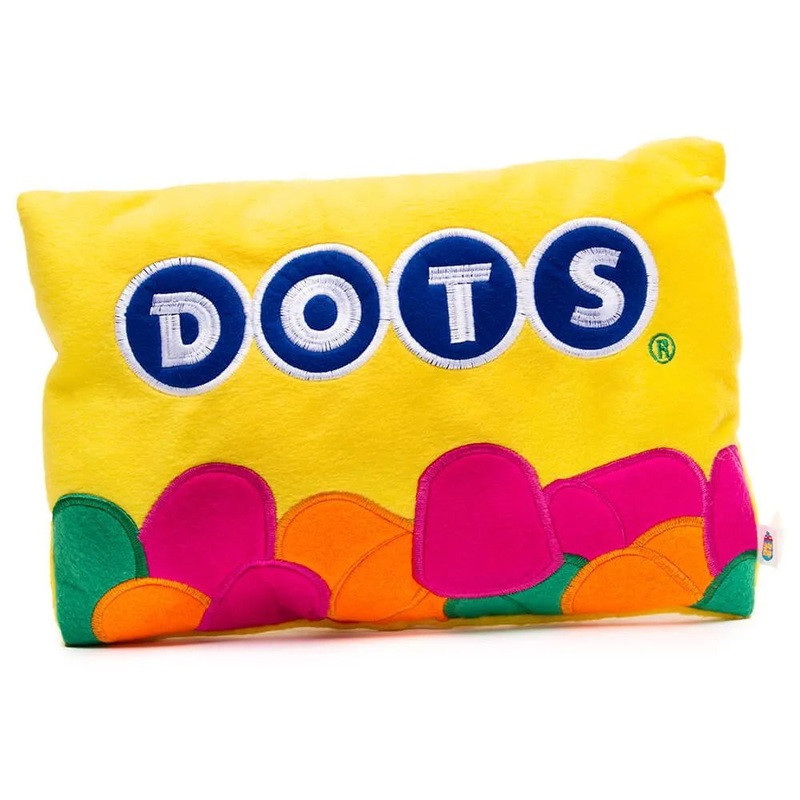 Small Plush Candy Pillow – Dots