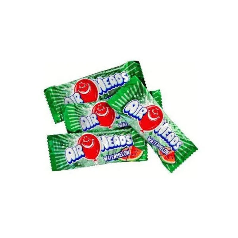 AirHeads Taffy Mini Candy Bars – Watermelon: 5LB Bag