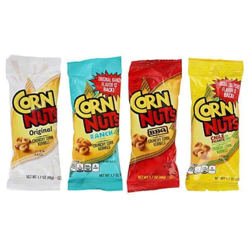 Corn Nuts 1.7-Ounce Packs – Assorted: 24-Piece Box