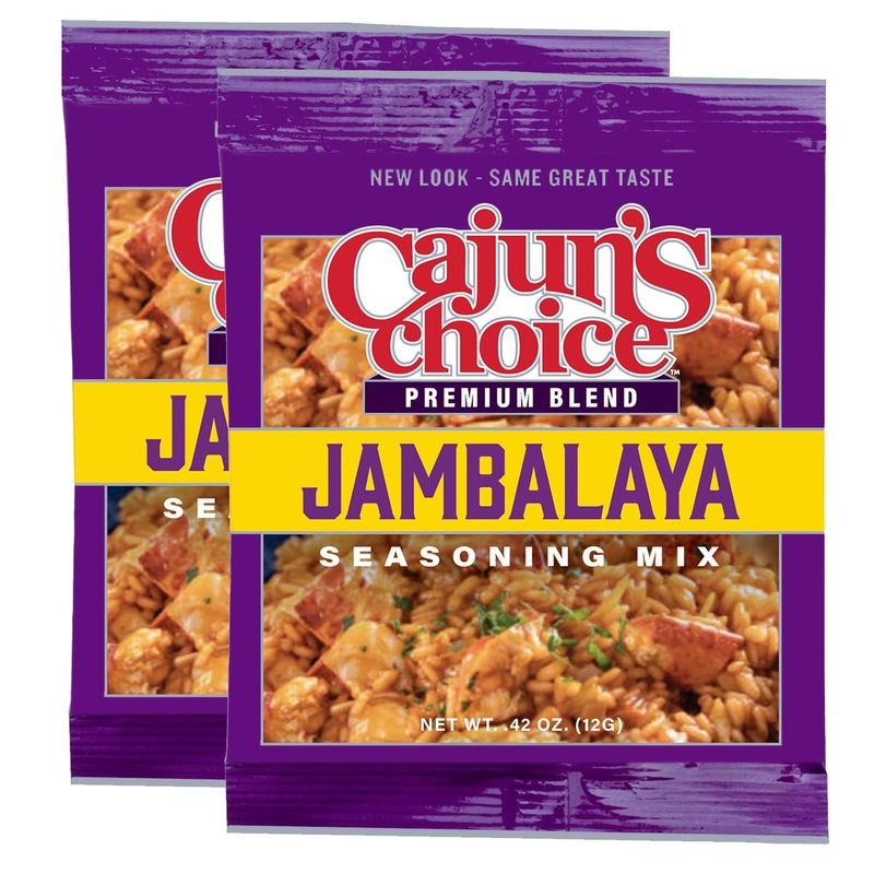 Jambalaya Seasoning Mix 0.42 Oz Cajun’S Choice Louisiana Foods (Pack Of 2)