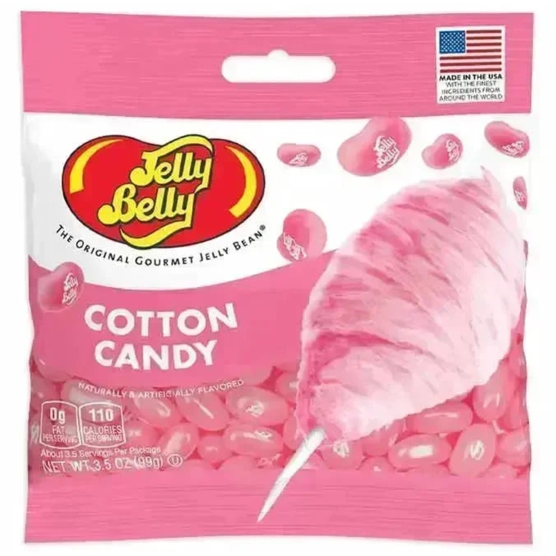 Jelly Belly Cotton Candy Peg Bags: 12-Piece Case