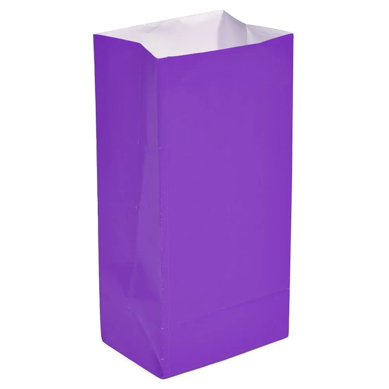 Mini Candy Treat Bags – Purple: 24-Piece Bag