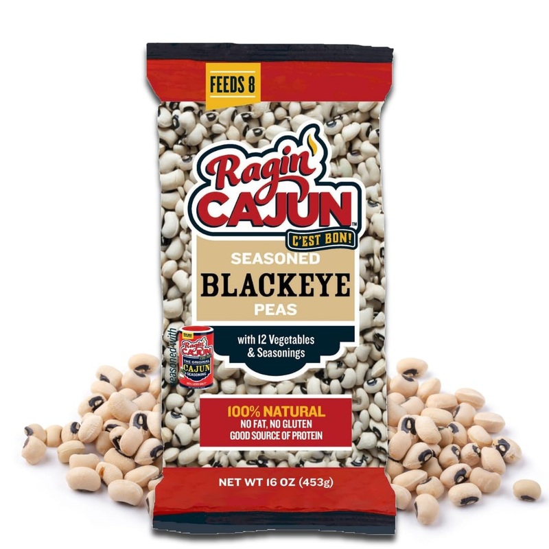 Seasoned Blackeye Beans 16 Oz Ragin’ Cajun (Pack Of 1)