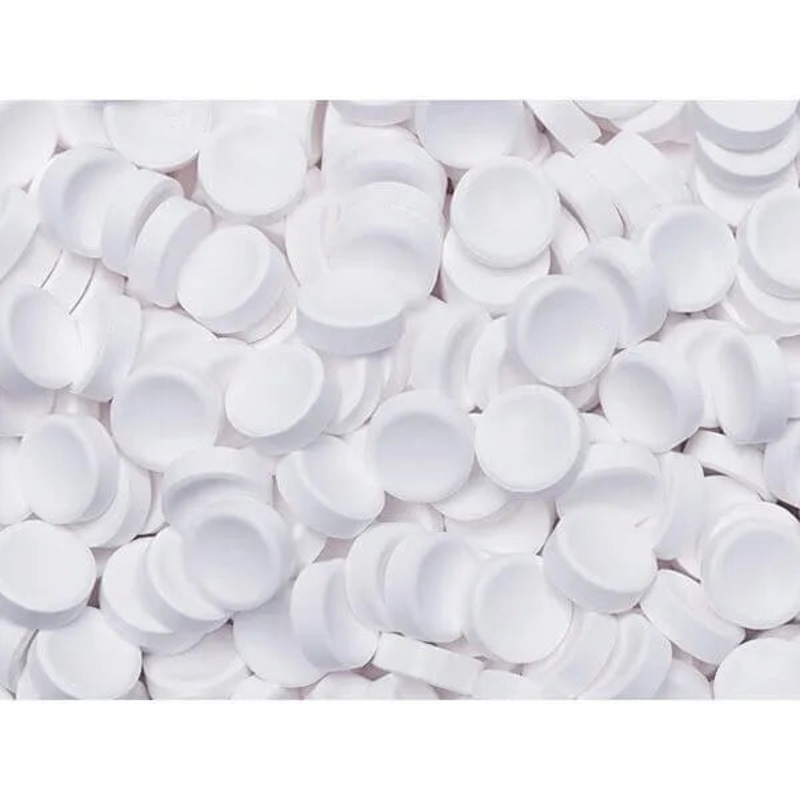 Smarties Tangy Sugar Buttons Candy – White: 5LB Bag