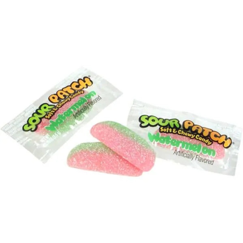 Sour Patch Watermelon Slices Candy – Wrapped: 240-Piece Box