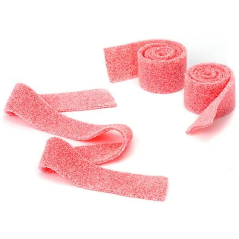 Sour Power Belts Candy – Pink Lemonade: 20LB Case