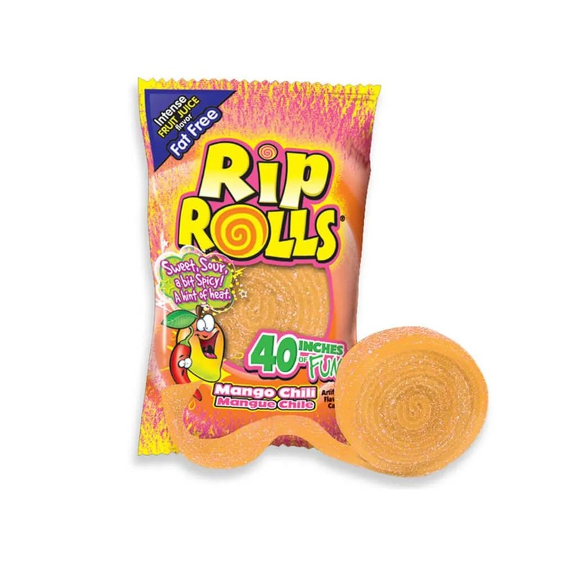 Sour Rip Rolls – Mango Chili: 24-Piece Display