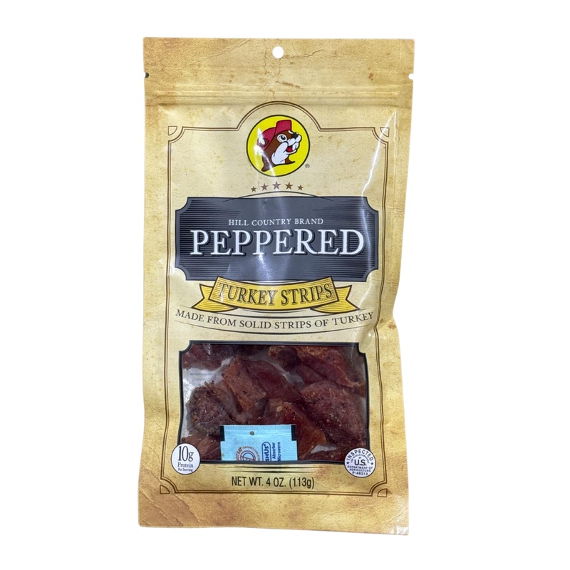 Buc-Ee’S Peppered Turkey 4 Ounce Bag