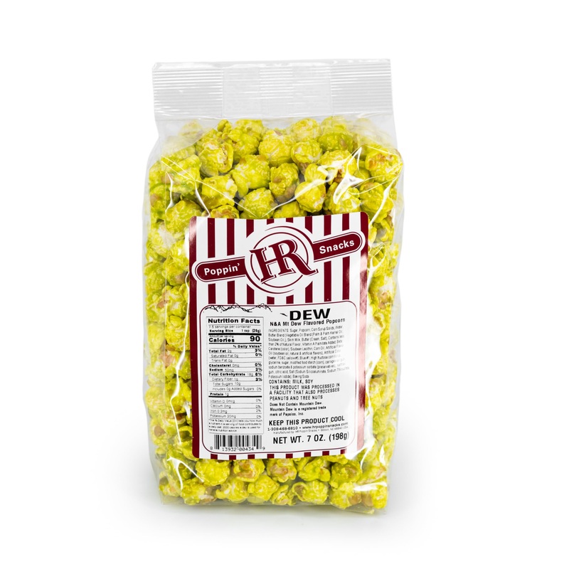 Dew Soda Popcorn Gourmet Popcorn | Delicious, Fresh Popcorn | Best Party Snack | Pack Of 6 Bags | Hr Poppin’ Snacks – Made In Us