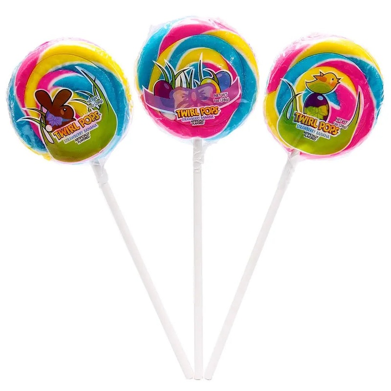 Easter Twirl Pops: 36-Piece Display