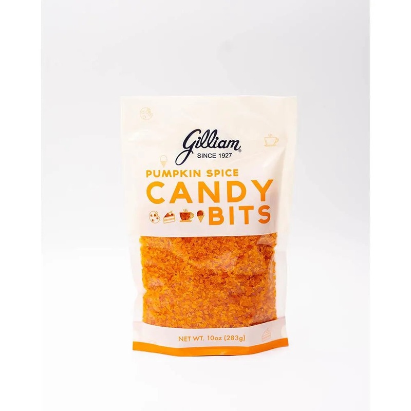 Gilliam Crushed Pumpkin Spice Candy Bits: 10-Ounce Bag