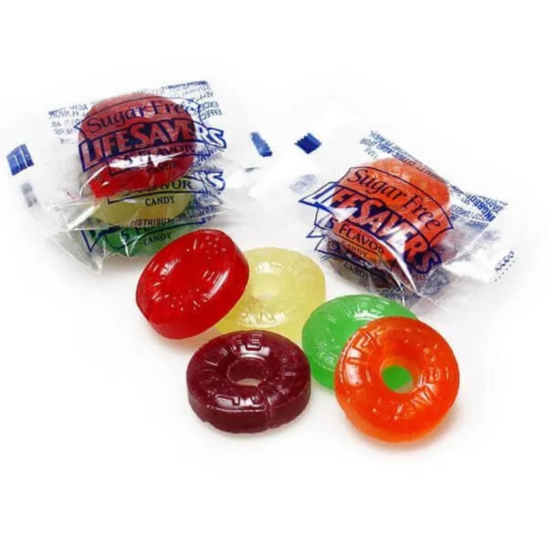 LifeSavers Sugar Free Hard Candy Singles – 5 Flavors: 240-Piece Box