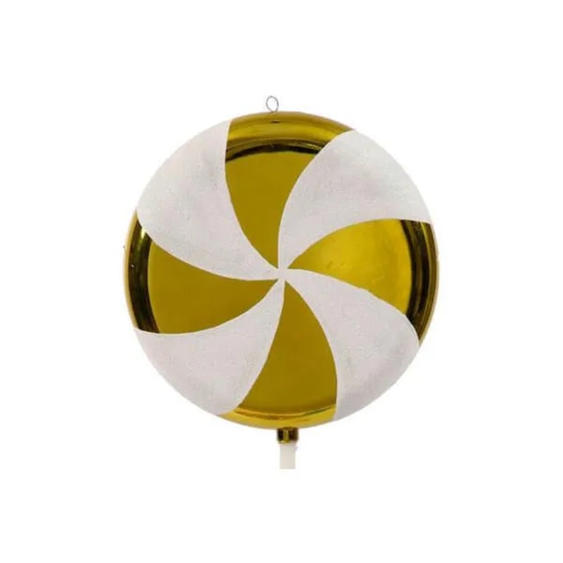 Lime Green Swirl Plastic Candy Lollipop – 24 Inch